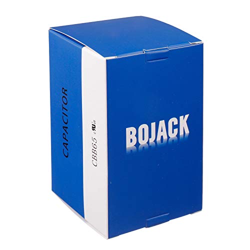BOJACK 40+5 uF 40/5 MFD ±6% 370V/440 VAC CBB65 Dual Run Circular Start Capacitor for AC Motor Run or Fan Start or Condenser Straight - Image 4