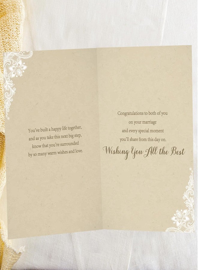 OJsensai Wedding Congratulations Card & Gifts for Bride and Groom Newlyweds Couple，Special Wedding Day - Image 2