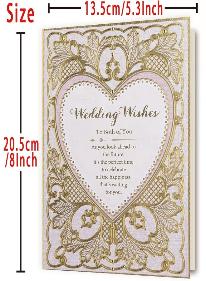 OJsensai Wedding Congratulations Card & Gifts for Bride and Groom Newlyweds Couple，Special Wedding Day - Image 3