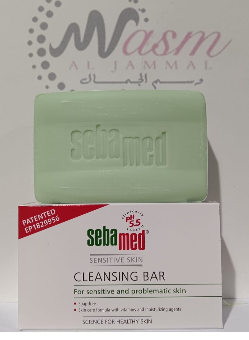 Sebamed Cleansing Bar Soap for Sensitive Skin 150gm - Image 1