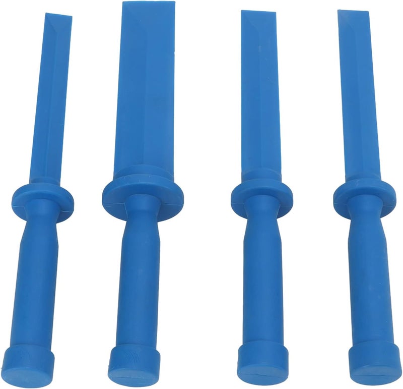 Nylon Plastic Chisel Set, Universal Scraper Remover Tool Kit, Non Marring Composite Scraper for Adhesive Caulk Decals Paint and Trim Removal with 4 Sizes for Auto Body - Image 5