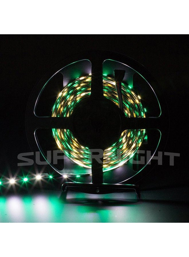 SUPERNIGHT LED Strip Light, 5050 16.4ft RGBW Non-Waterproof LED Flexible Lighting, 12V 300LEDs, 5M Multi-Colored LED Tape Lights - Image 2