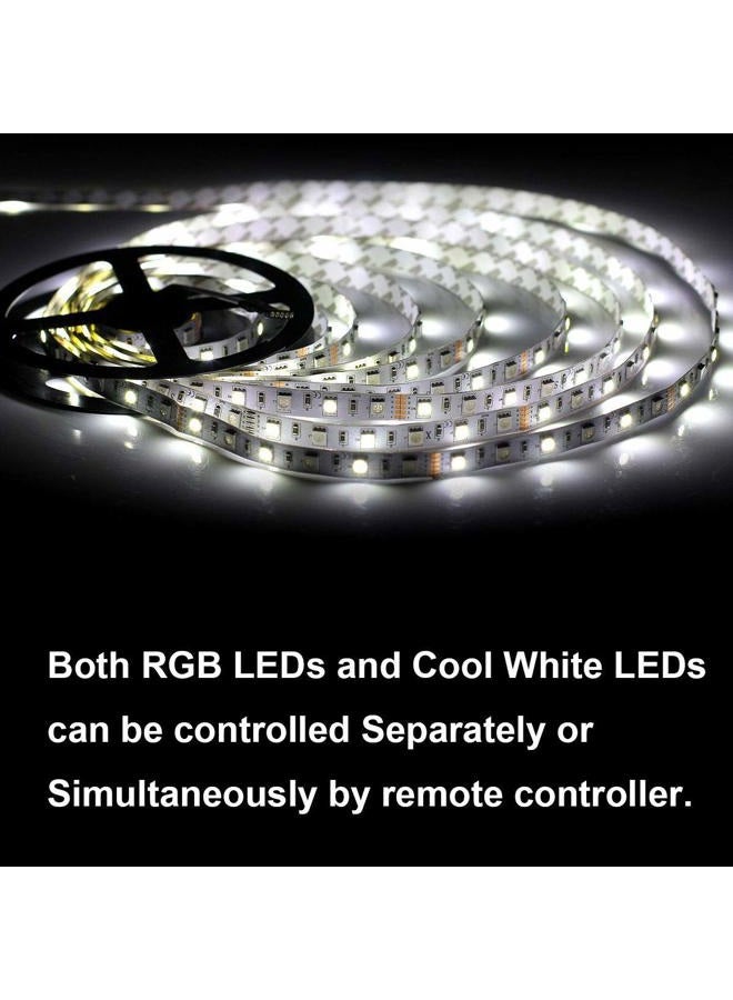 SUPERNIGHT LED Strip Light, 5050 16.4ft RGBW Non-Waterproof LED Flexible Lighting, 12V 300LEDs, 5M Multi-Colored LED Tape Lights - Image 4