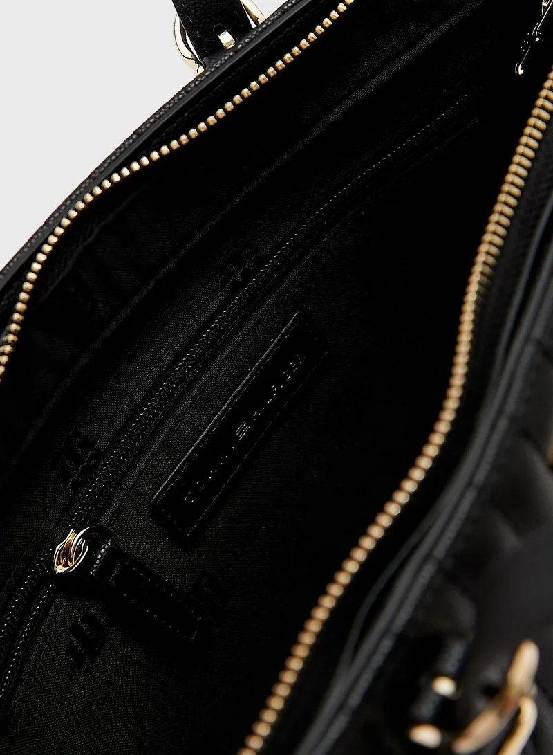 TOMMY HILFIGER Timeless Small Quilted Tote