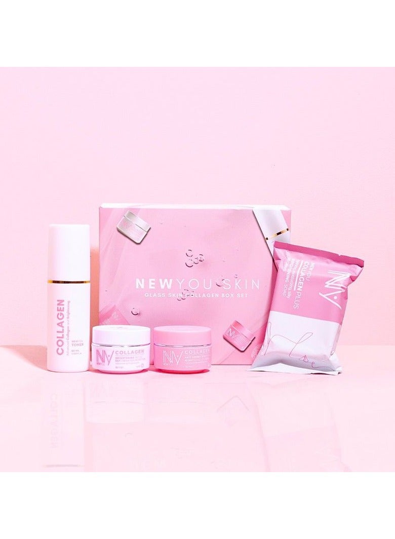 Newyou skin collagen glass skin box set