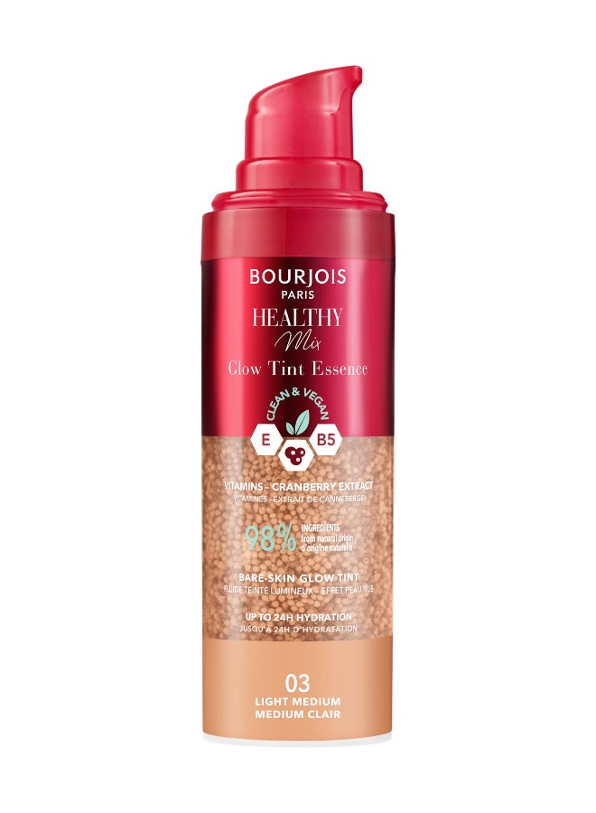 BOURJOIS PARIS Healthy Mix Glow Tint Essence - 03 - Light Medium, 30Ml - Image 1