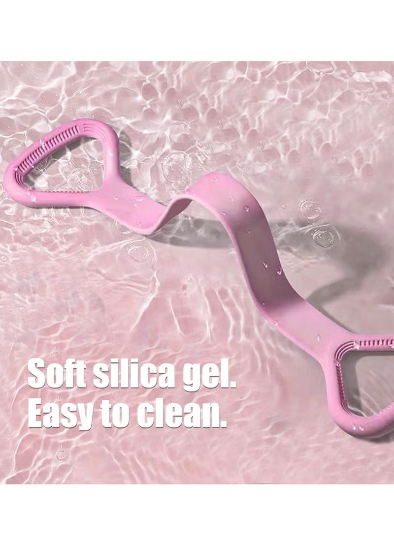 Figure 8 Resistance Band, Arm Back Shoulder Exercise Elastic Rope Stretch Fitness Band, Foot, Leg, Hand Stretcher, Arm Exerciser for Yoga Pilates Stretching Physical Therapy, Home Gym Workout - Image 4