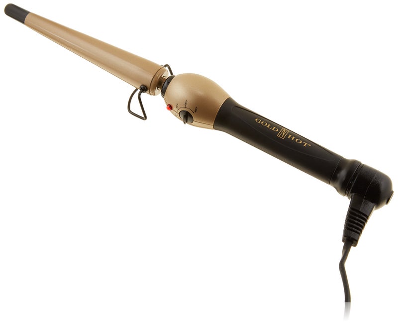 Gold N Hot Gold N Hot Ceramic Conical Iron 1 Inch 