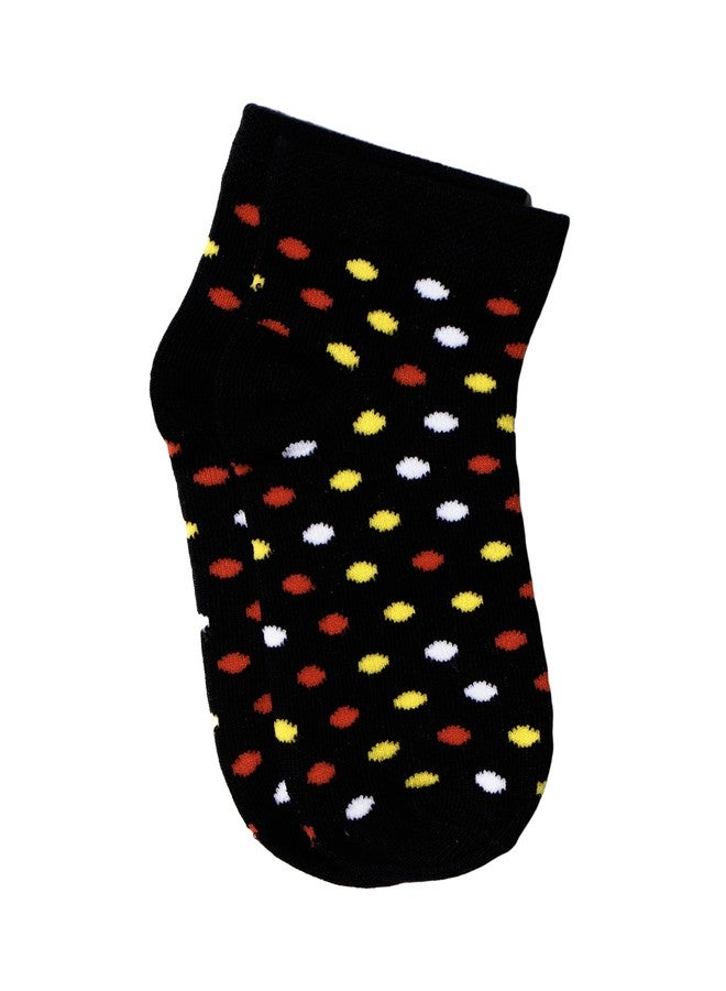 BODYCARE Kids Ankle Length Socks Pack of 4 Cotton Soft Stretchable Comfortable Antibacterial Moisture Wicking Socks for Sports Casual Use All Season - Image 2