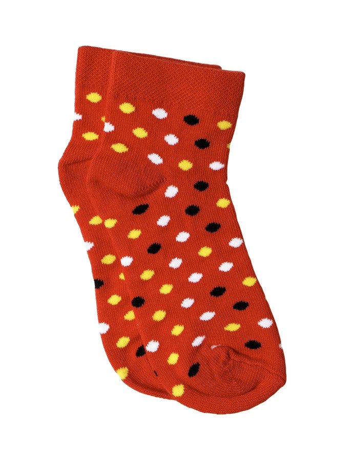 BODYCARE Kids Ankle Length Socks Pack of 4 Cotton Soft Stretchable Comfortable Antibacterial Moisture Wicking Socks for Sports Casual Use All Season - Image 3