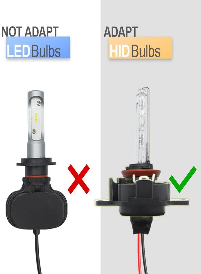 Mingrui test 2Pcs H1 HID Headlight Bulb Holder Retainers Adapter for Ni.ssan Skyline GT-R R32 240SX Silvia S13 Cefiro A31 JDM Spec H1 HID Headlight Bulb Holder Retainers Socket Clip - Image 3