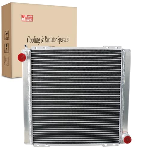 EGINCOOLER Aluminum Radiator For 2018-2021 Can-Am Maverick X3 Max R RR Turbo 4X4 DPS XDR XRS 2019 2020 18 19 20 21 1 Row Core Radiator - Image 1