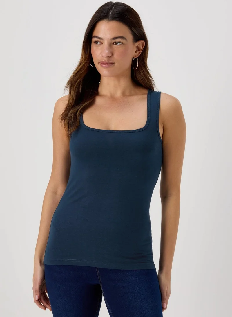 Matalan Navy Short Vest