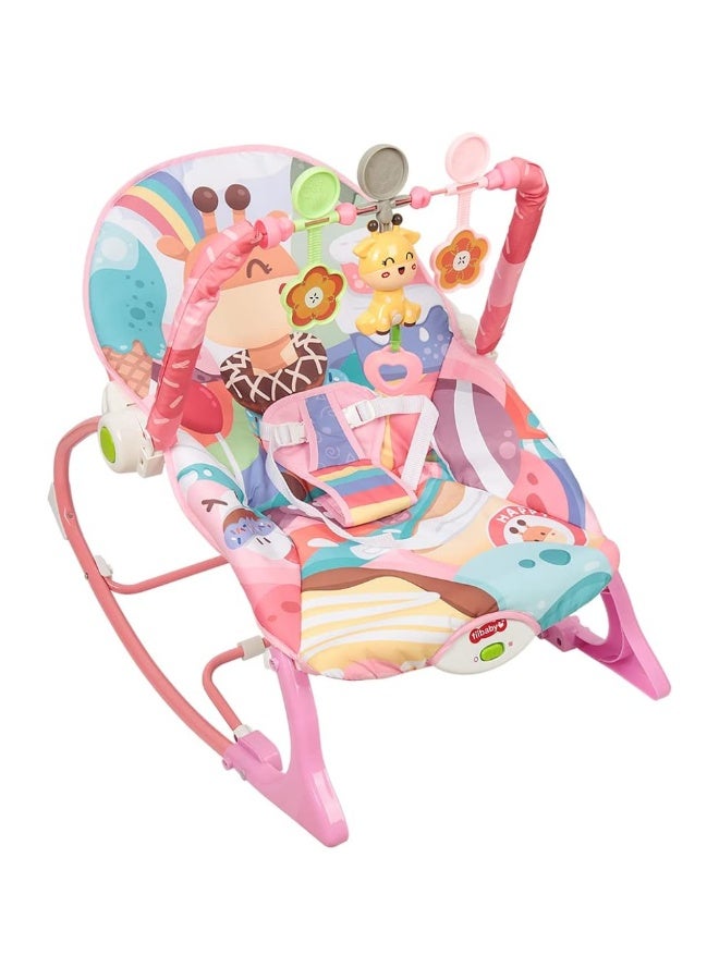 Tiibaby Musical Baby Rocker | Rocking Chair for Infants to Toddlers | with Vibrating Rocking and Soothing Toys for Toddlers | Suitable from Birth - Image 5