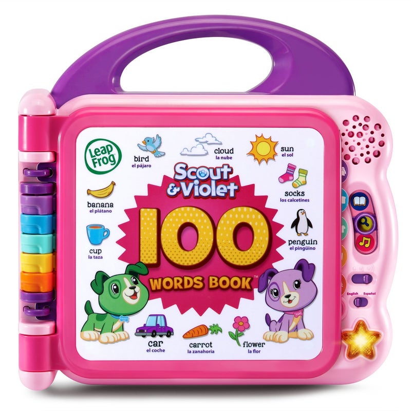 LeapFrog Scout and Violet 100 Words Book Purple - Image 4