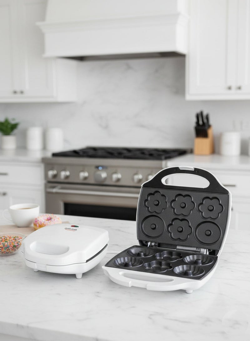 Home Master HM-338 Electric Donut Maker - 820W, Non-stick Surface for Making 6 Different Shaped Cookies at Once - Image 5