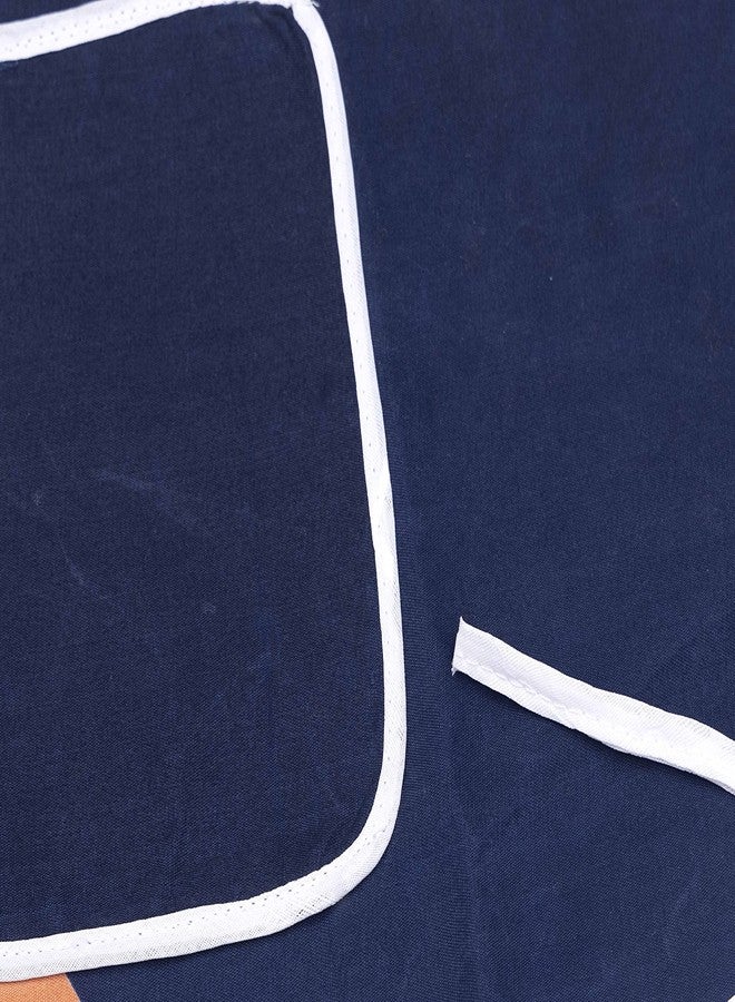 AAZEEM Cotton Kitchen Apron with Front Pocket Waterproof Back Restaurant For Men & Women UNISEX -(Pack of 4) - Image 4