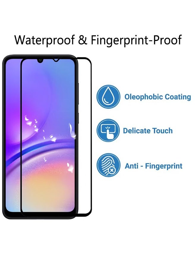 X-level 2 Pack Tempered Glass Screen Protector for Samsung Galaxy A05 4G with Comfortable Touch Feeling,Easy Clean Install,Anti-scratch Anti-drop Anti-fingerprint Phone Display Cover Accessory  - Image 4