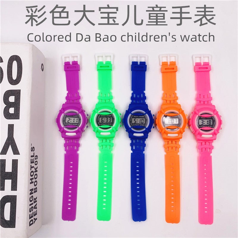 Student Watch Student Gift Small Watch Children'S Color Watch Cartoon Boy Girl Electronic Watch Style - Image 2