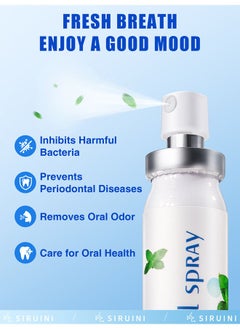 Mint Multi Effeet Fresh Oral Spray 20ml, Bad Breath Treatment for Adults, Mint Flavor Mouth Freshener, Effective Mouth Spray, Breath Freshener Spray, Oral Care Spray, Mouth Healthy Care  - Image 3