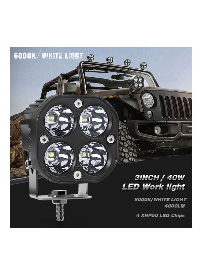 Loquat 40W Waterproof LED Off-Road Fog Driving Light - Image 5