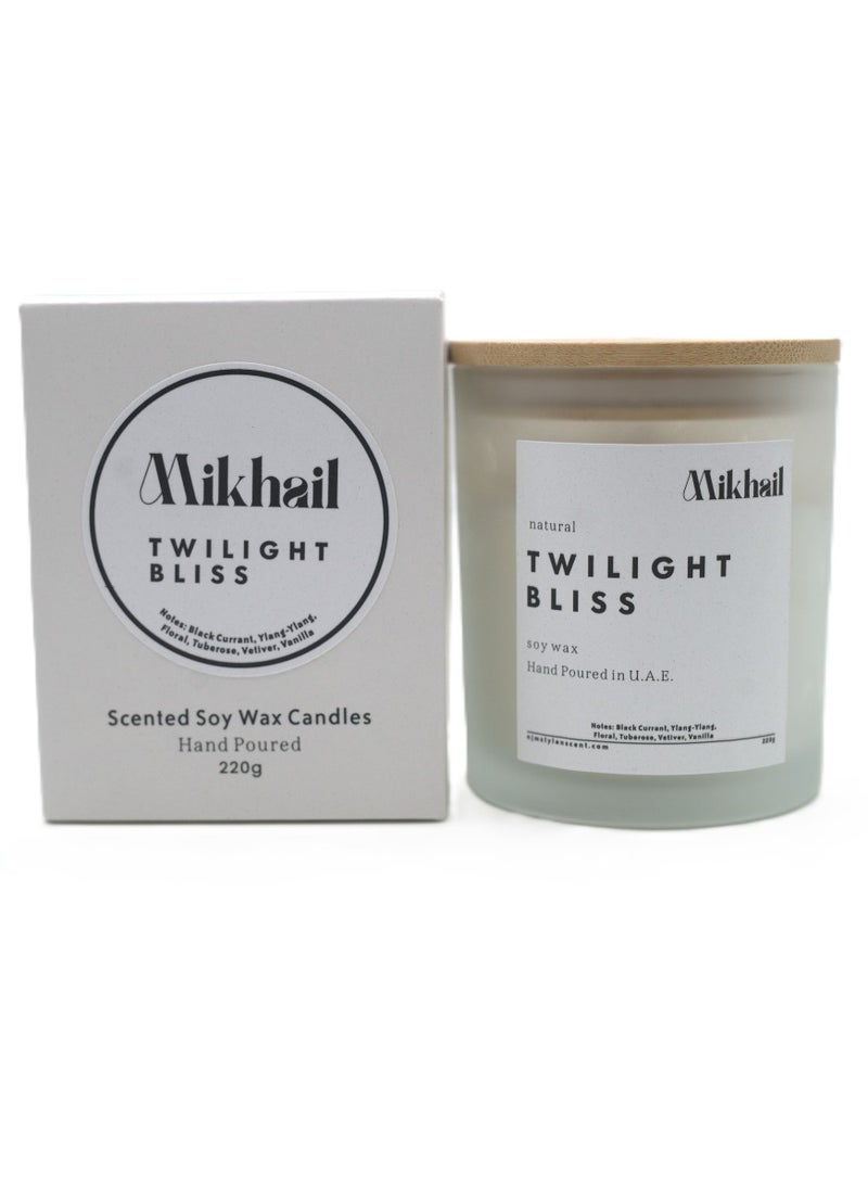 MIKHAIL Tropical Bliss Scented Soy Wax Candle by Mikhail - Image 1