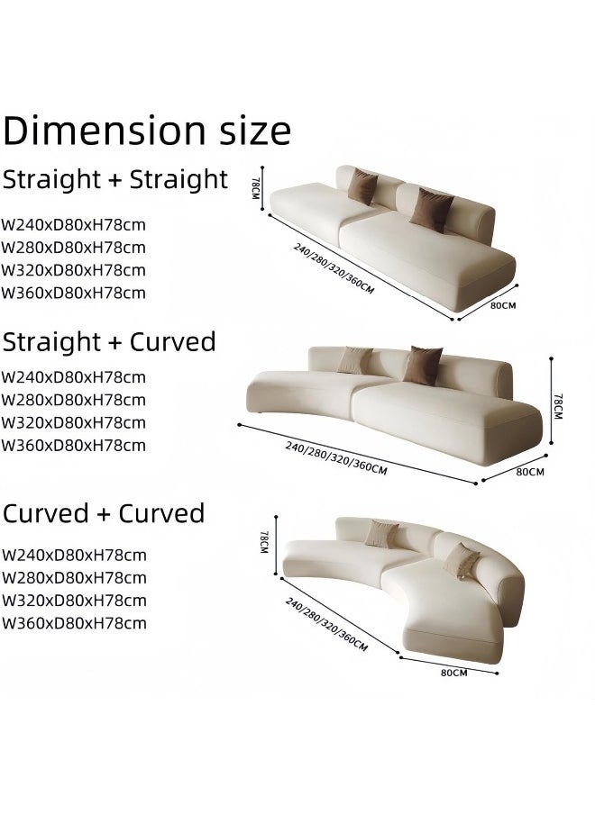 LUXURY LUXE Luxury Luxe Italian Cloud Shaped Sofa Set  - Image 2