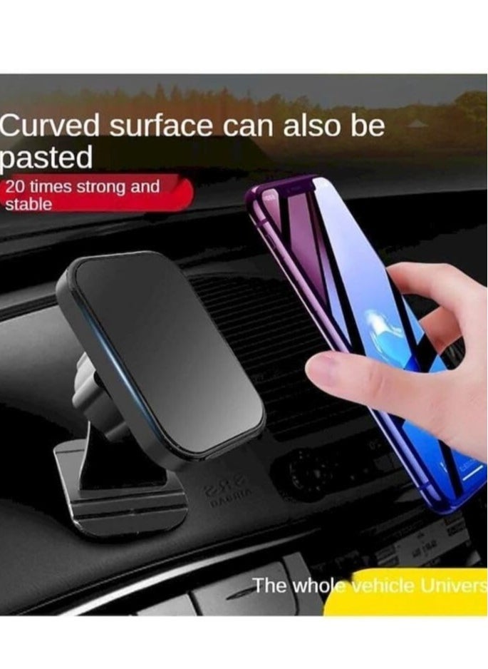 TIGER "2-in-1 Magnetic Car Phone Holder – Universal Dashboard & Air Vent Mount for iPhone, Android & More" - Image 4