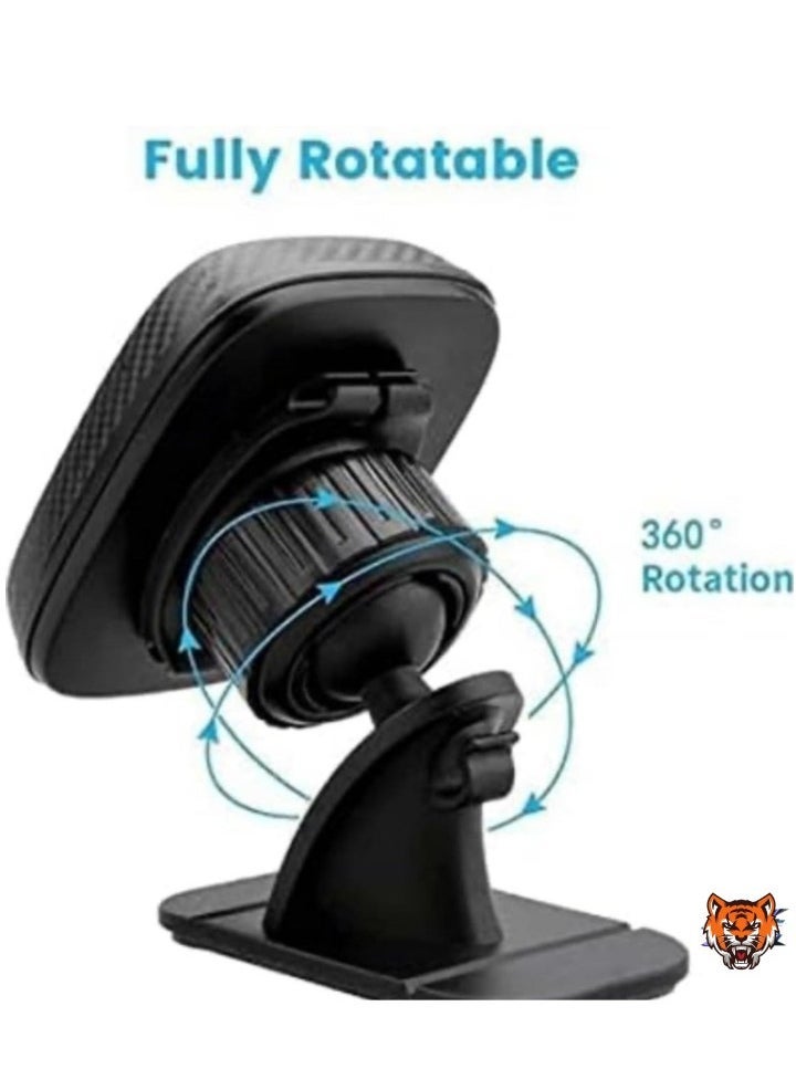 TIGER "2-in-1 Magnetic Car Phone Holder – Universal Dashboard & Air Vent Mount for iPhone, Android & More" - Image 3