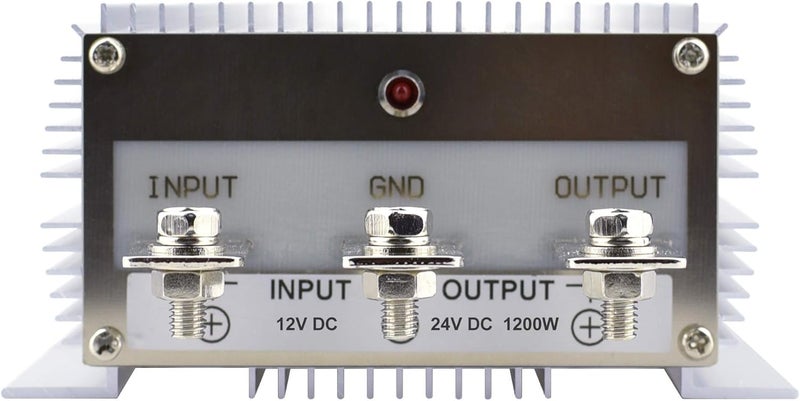 Cllena DC/DC 12V to 24V Boost Converter 50A 1200W Step Up Voltage Regulator Power Supply Voltage Transformer (Input 10V-16V) - Image 4