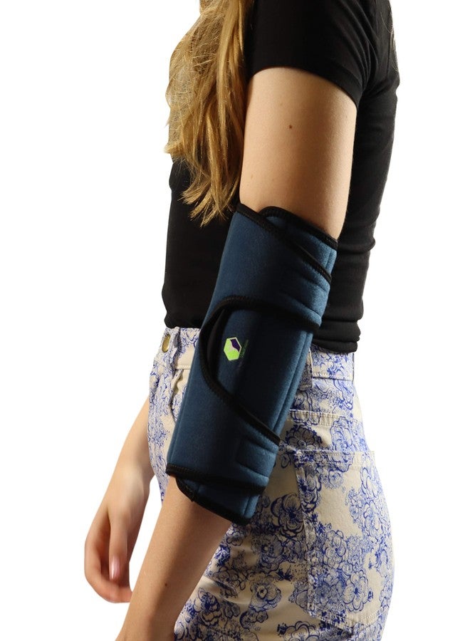 MARS WELLNESS Premium Adult Elbow Immobilizer Stabilizer Support Brace/Splint - Cubital Tunnel Brace for Sleeping - Ulnar Nerve Brace, Tennis, Tendonitis Elbow Brace - Small/Medium - Image 3