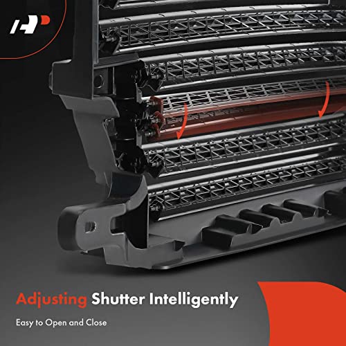 A-Premium Front Upper Radiator Grille, Air Shutter with Actuator Motor Assembly, Compatible with Ford F150 2018 2019 2020, Replacement for JL3Z8475D JL3Z8475-D - Image 5