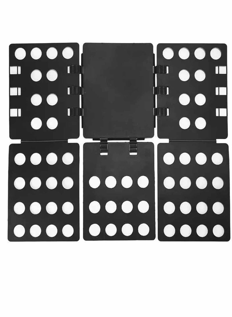 Shirt Folding Board PP Plastic T-shirt Clothes Folder Board, Black - Image 3