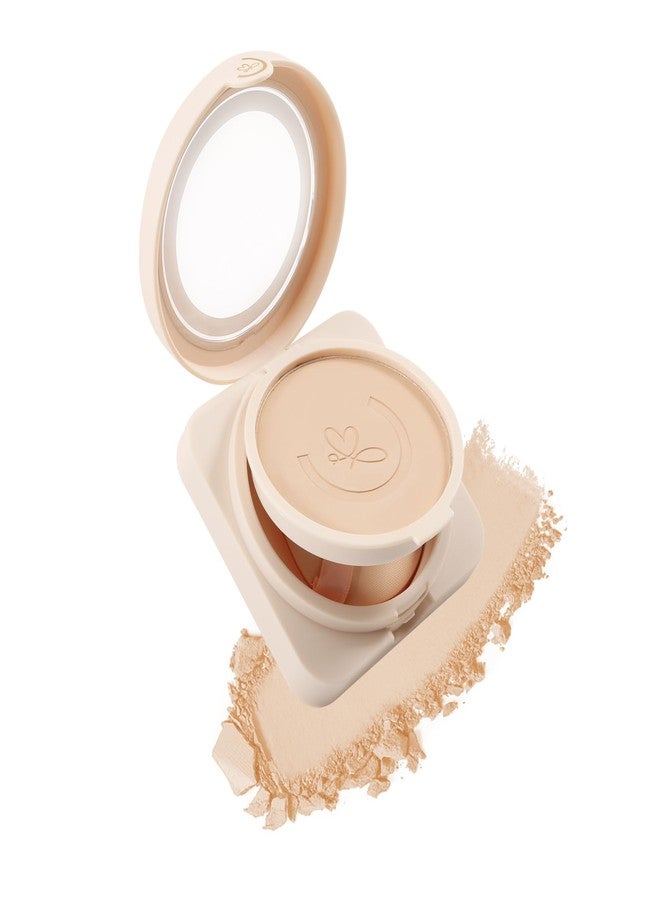 GEUUFEA Matte Pressed Powder, Wet & Dry Concealer Foundation, Oil Control Flawless Setting Powder, Portable Face Makeup Compact with Puff Applicator - Image 1