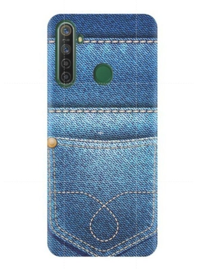 AMC DESIGN Protective Case Cover For Realme 5i Blue