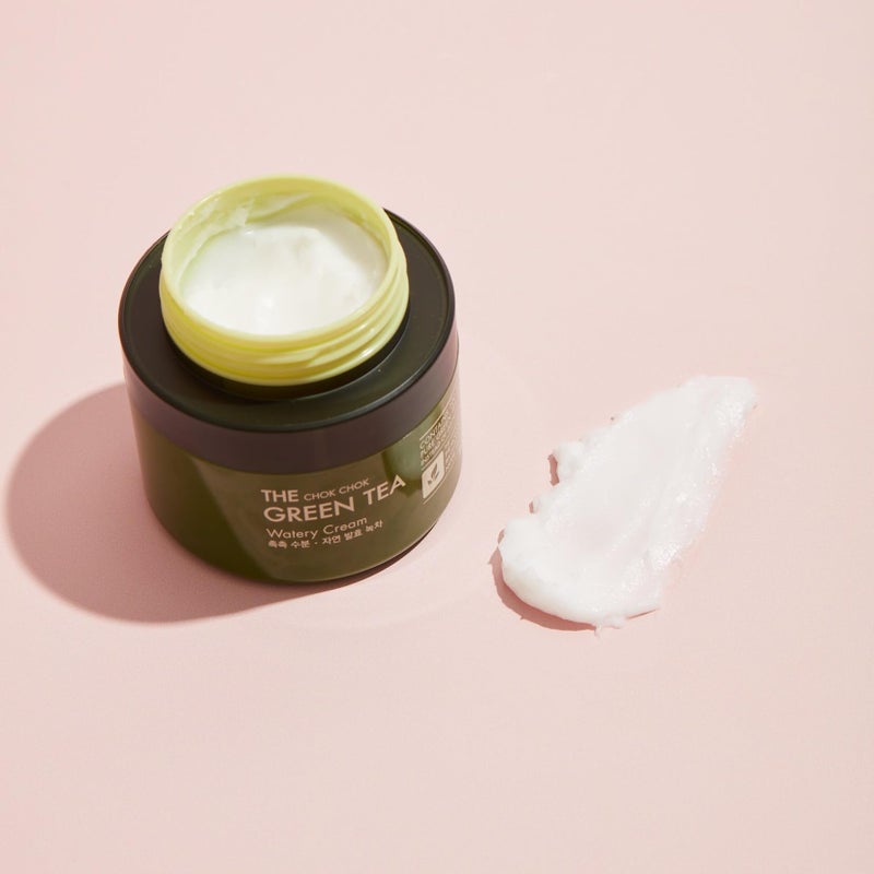 TONYMOLY The Chok Chok Green Tea Watery Moisturizer Cream â€“ Intense Hydration with Fermented Green Tea Extract & Antioxidants, 3.4 oz - Image 4