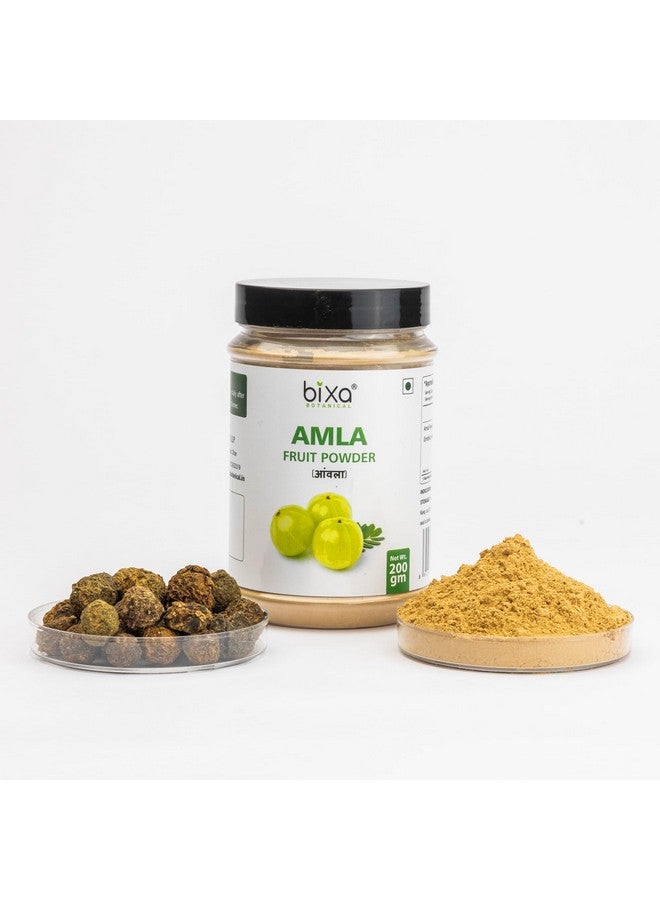 Bixa Botanical Amla Powder - 200 gm | Hair Growth, Skin Care | Vitamin C Supplement | Indian Gooseberry | Immunity Boost, Digestive Health | Energy Booster - Image 4