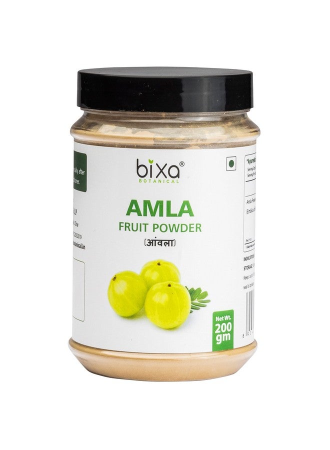 Bixa Botanical Amla Powder - 200 gm | Hair Growth, Skin Care | Vitamin C Supplement | Indian Gooseberry | Immunity Boost, Digestive Health | Energy Booster - Image 1