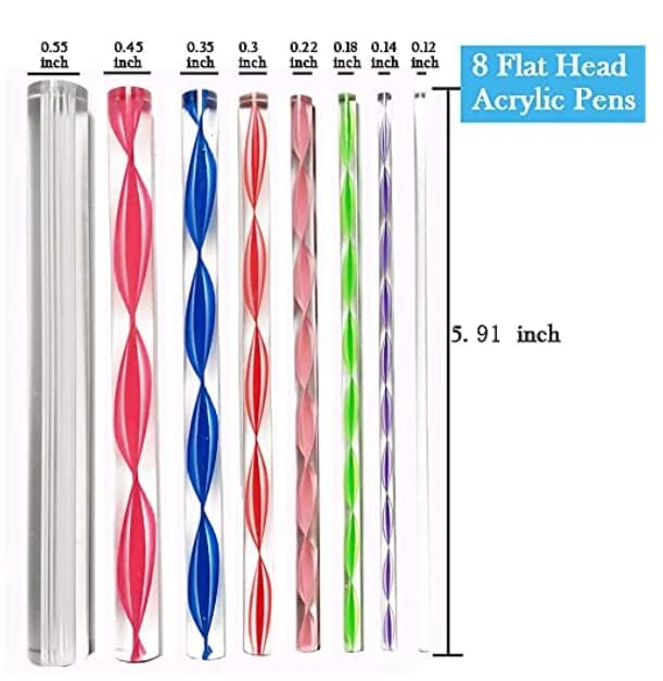 Miss Royale Mandala Dotting Tools for Painting, Rock Paint Kits, Nail Art, Polymer Clay, DIY Supplies with Ball Stylus Dot Pen, Metal Modelling Ball Tool 13 PCS - Image 2