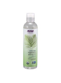 now Solutions, Organic Vegetable Glycerin Oil, 100% Pure, Softening and Moisturizing Multi-Purpose Skin Care, 8-Ounce  - Image 1