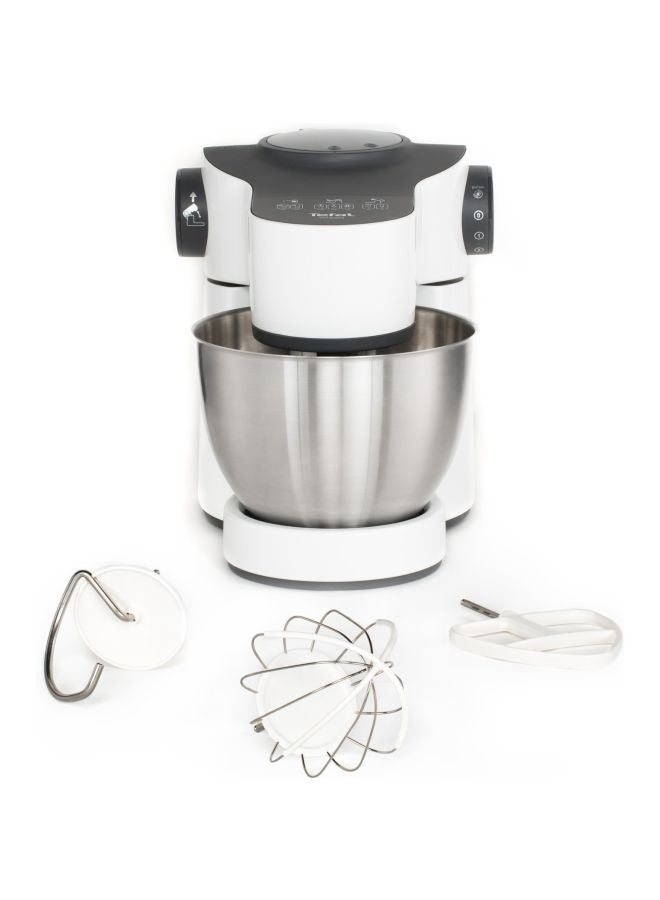 Moulinex Kitchen Machine | Wizzo Kitchen Machine | Stainless Steel/Plastic| 2 Years Warranty 4 L 1000 W QA311127 White - Image 2