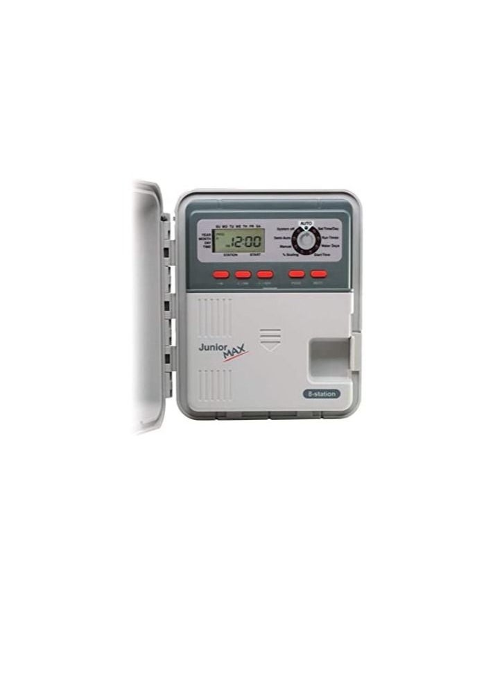 Generic 4 Station Outdoor Irrigation Controller 4 Station Control with 3 Mode Self Guided Programming 365 Day Water Scheduling with Weather Resistant Cabinet  - Image 1