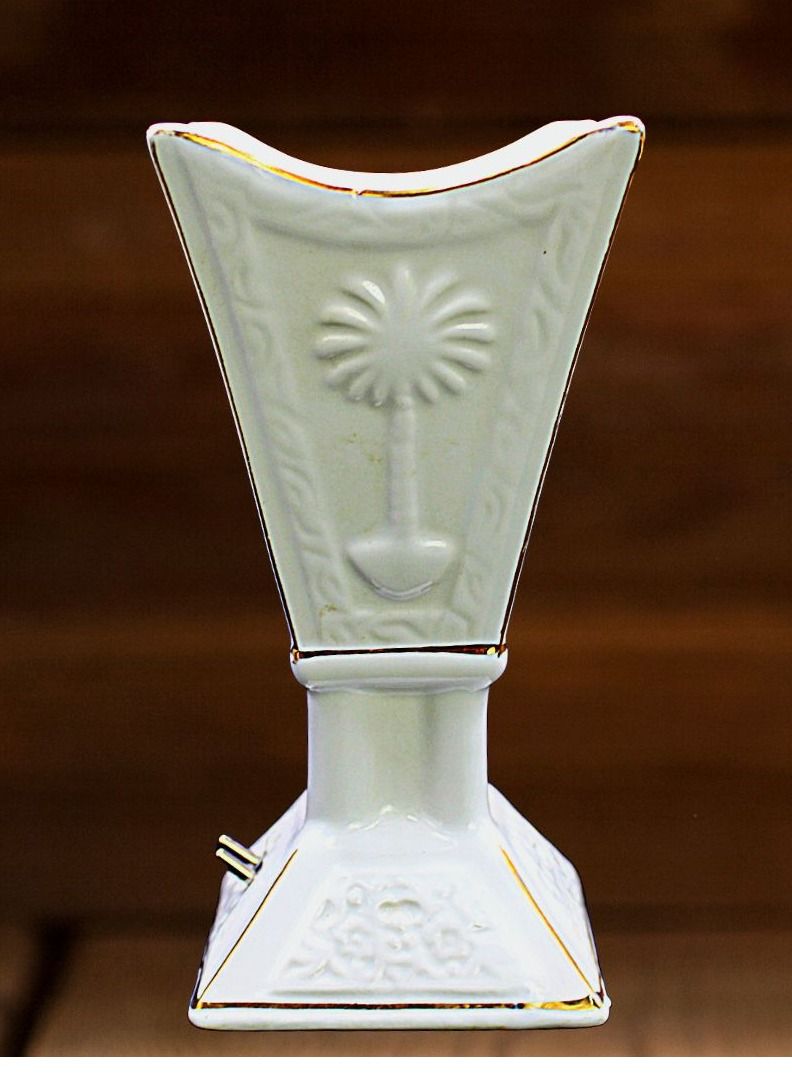 BIKI Electric Traditional Porcelain Incense Burner | Oud Bakhoor Burner | For Office & Home | Made in Japan (Height 22 CM) - Image 3