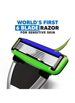 LetsShave Pro Trial Pack Razor For Men With All Our 3 Best Blades + 1 Handle & 1 Razor Cap, Pack Of 5, Back Blade For Styling, Craft Your Own Shaving Masterpiece, Face & Head Shaving Kit  - Image 4