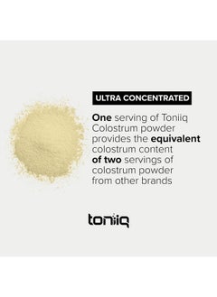 Toniiq Ultra High Strength Bovine Colostrum Powder - 50% IgG - 2,000mg per Serving - Third Party Tested for Potency - Supports Immune, Gut, and Skin Health - 30 Servings -Premium Bovine Colostrum Supplement  - Image 5