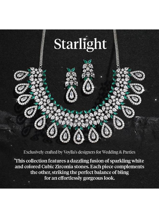 VOYLLA - Starlight Stella Long Statement Earrings - Image 1