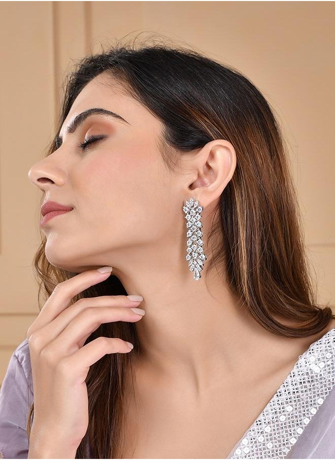 VOYLLA - Starlight Stella Long Statement Earrings - Image 1