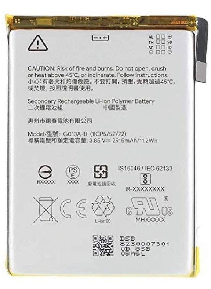 Generic - Replacement Battery For Pixel 3 - Image 1