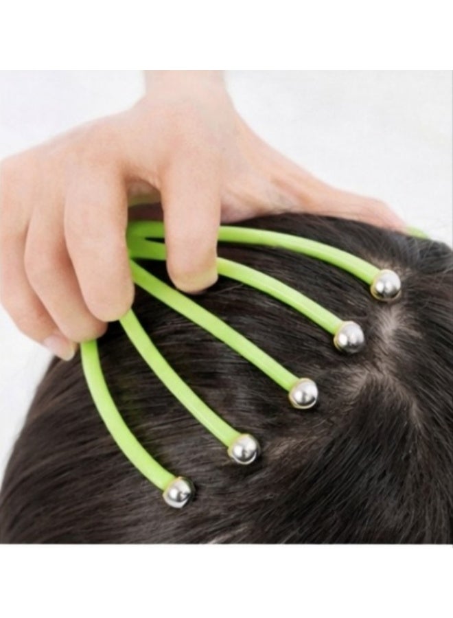 جهاز تدليك فروة الرأس HandPro Scalp Massager – مدلك رأس يدوي فاخر مع كرات معدنية مريحة - Image 3