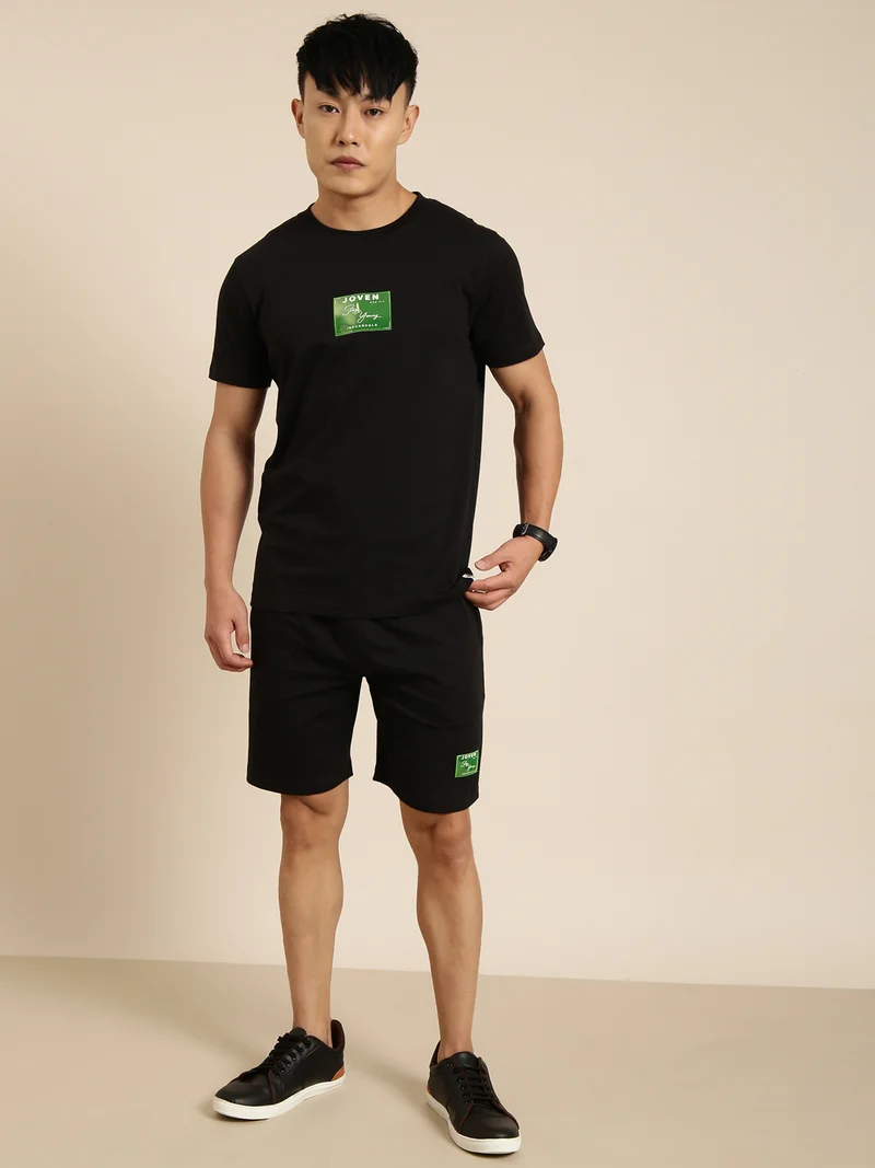 جوفن طقم رجالي أسود